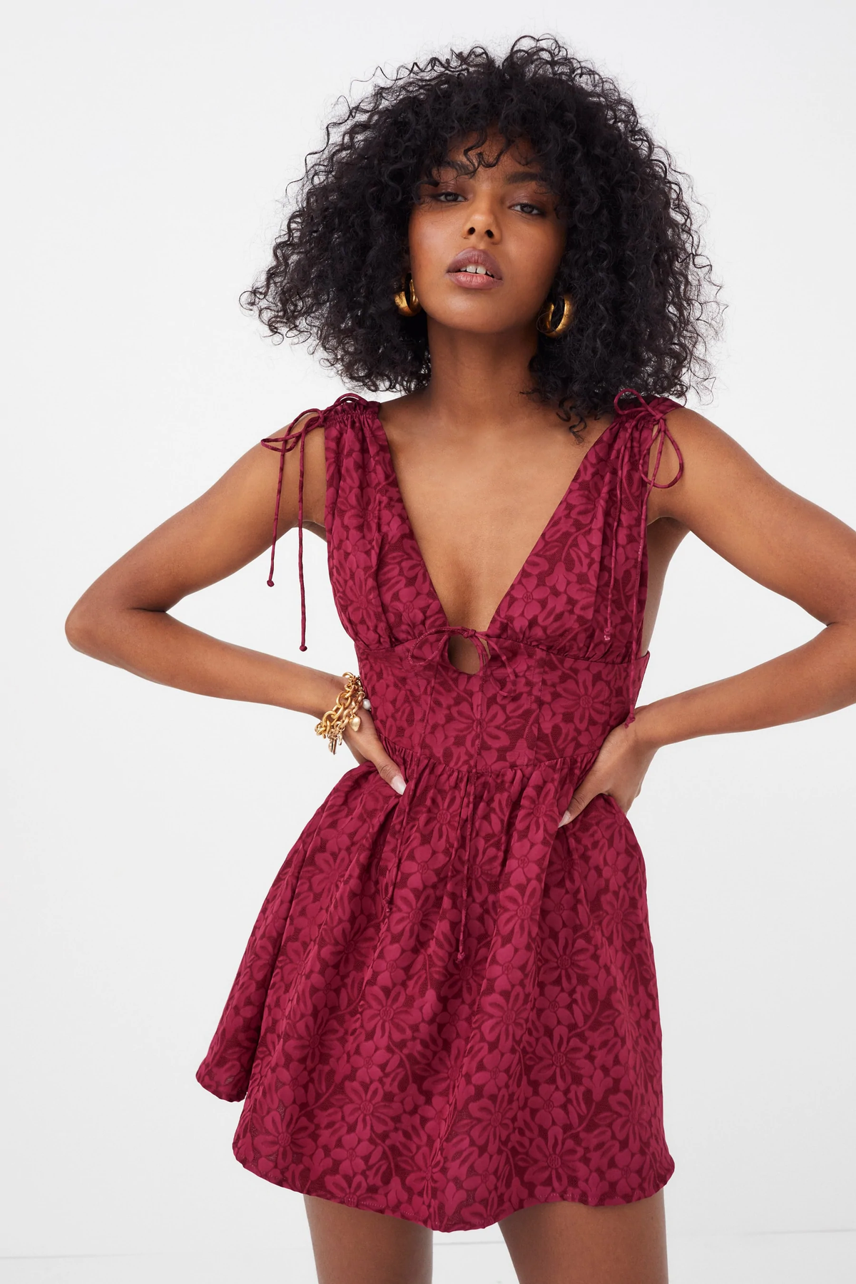 Indigo skies lace mini dress online