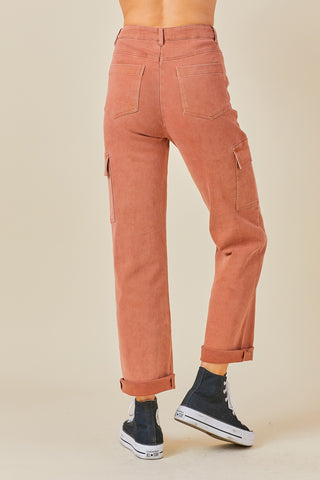Terracotta Cargo Pants