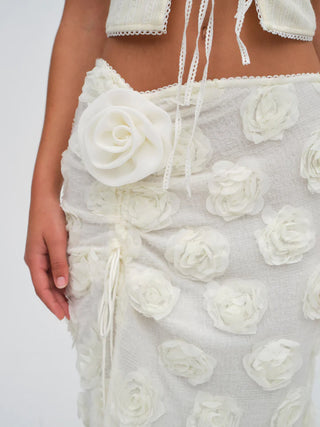 For Love & Lemons Bailey Knit Maxi Skirt
