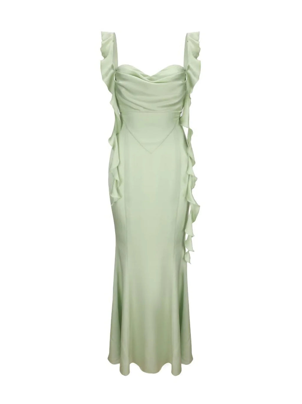 slim fit dress slacks Nana Jacqueline Caroline Dress in Green – Cattivo