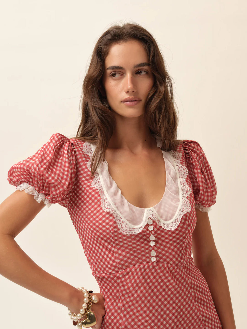 Bradford Gingham Maxi Dress