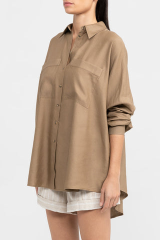 Significant Other Parrish Shirt in Olive