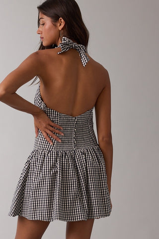 Harvest Magic Halter Dress