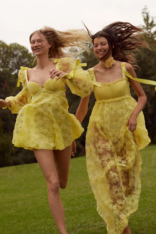 For Love & Lemons Emma Maxi Dress