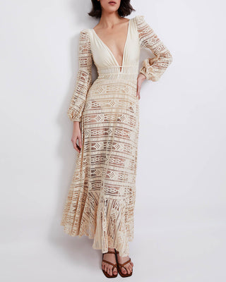 deep v beach dress June Bridals Vintage Lace Boho Summer Wedding Dress Destination with Cap Sleeves Romantic A-Line Country Deep V Neck Bridal Gown with Open-Back -