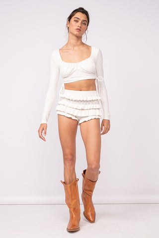 Cause & Effect Ruffle Shorts