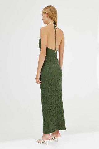 Significant Other Esma Halter Dress in Forest