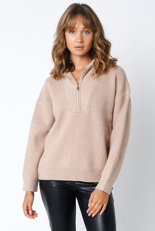 Pheba Sweater in Tan