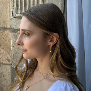 Janelle Pearl Drop Earrings