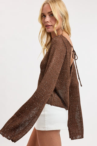 Dolly Tie Back Top