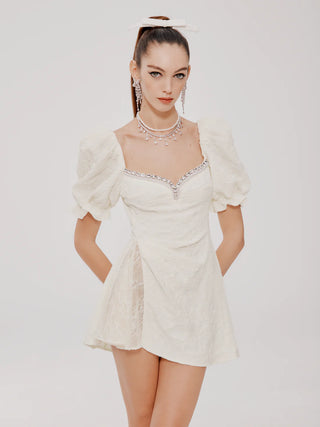 Nana Jacqueline Ysabella Dress in White