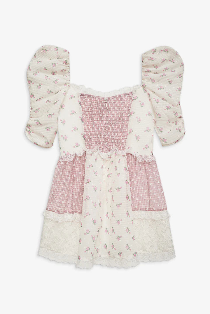frida mini dress for love and lemons For Love & Lemons Jourdan Mini Dress