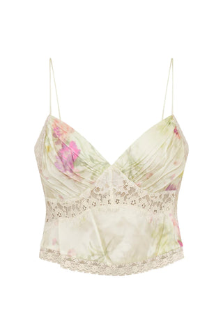 Loveshackfancy Spritely Floral Lace Cami