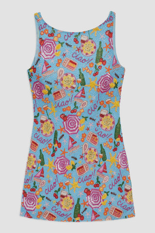 Ciao Beaded Mini Dress