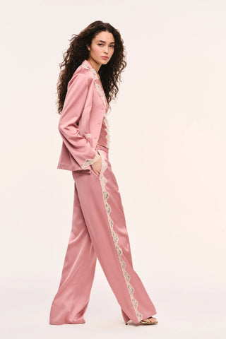 Chelly Crepe Button-Down Top