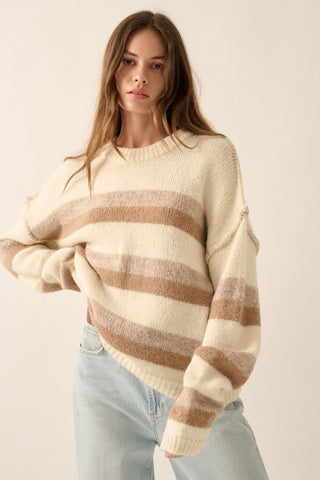 Affogato Striped Sweater