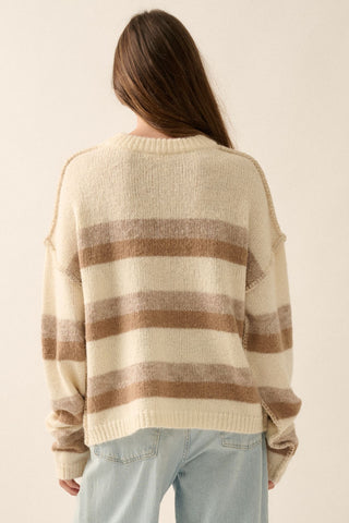 Affogato Striped Sweater