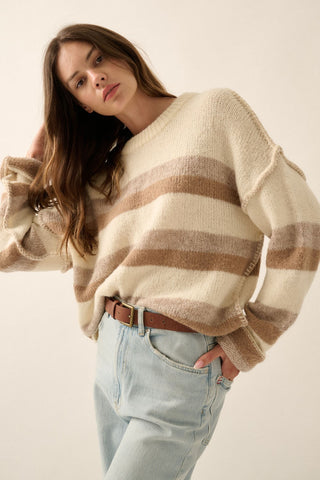 Affogato Striped Sweater