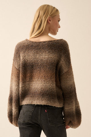 Iced Latte Ombré Sweater