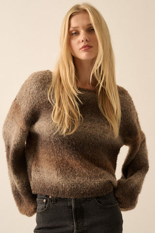 Iced Latte Ombré Sweater