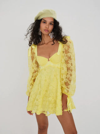 For Love & Lemons Kiersten Mini Dress