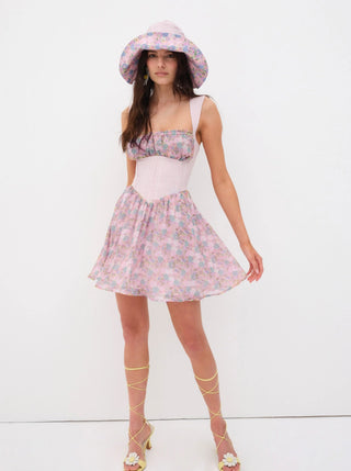 For Love & Lemons Brenna Mini Dress