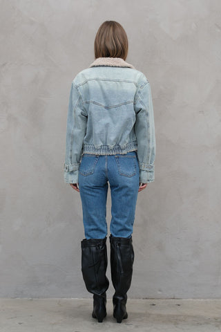 Sherpa Denim Trucker Jacket