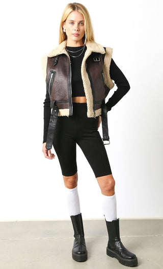 Olivia Sherpa Vest