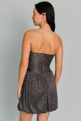 More Than a Feeling Strapless Mini Dress