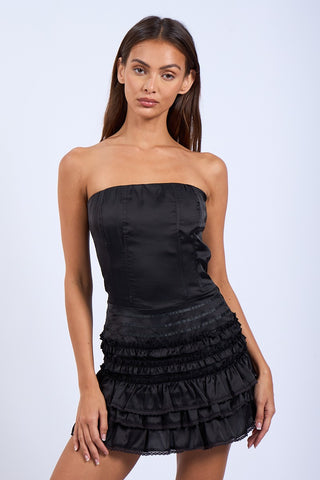 Briggita Strapless Mini Dress