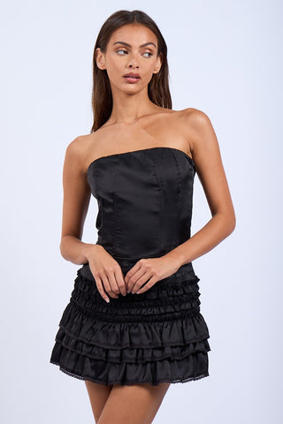 Briggita Strapless Mini Dress