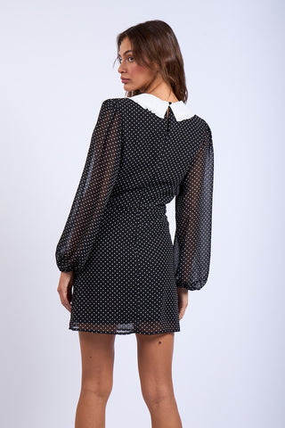 Emily Collared Mini Dress