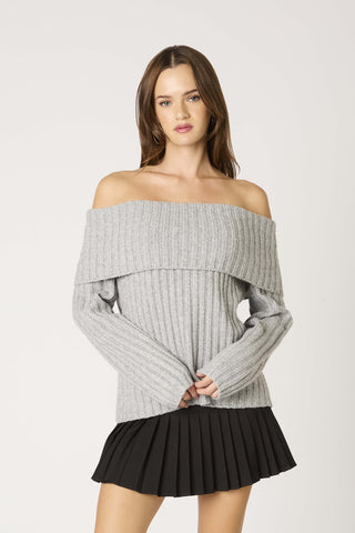 Too Well Off Shoulder Sweater