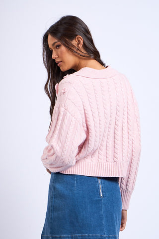 Blush and Bloom Sweater