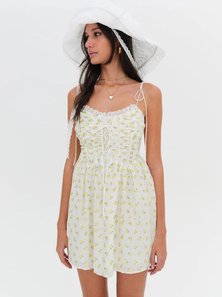 For Love & Lemons Kiela Mini Dress Cattivo For Love & Lemons Kiela Mini Dress Cattivo