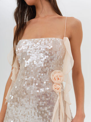 For Love & Lemons Sydney Sequin Mini Dress