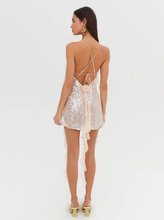 For Love & Lemons Sydney Sequin Mini Dress