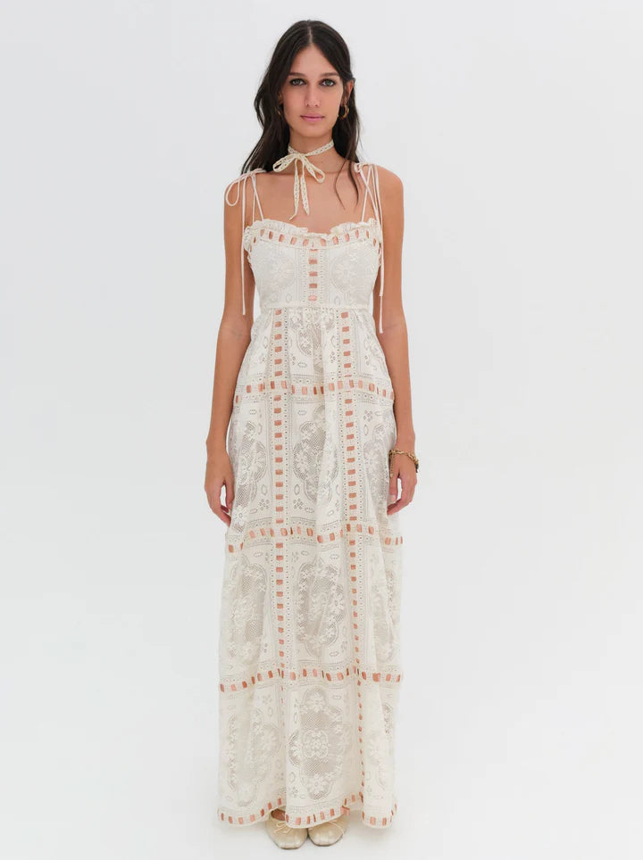 for love and lemons charlotte maxi dress For Love & Lemons Charlotte Maxi Dress