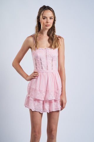 sky to moon brown bustier dress Brown Sky To Moon Dresses for Women