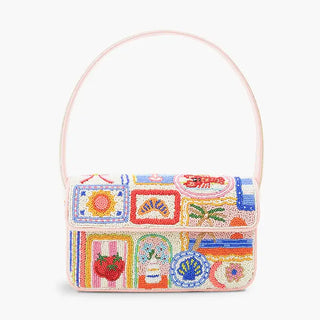Ultimate Summer Vacay Beaded Shoulder Bag