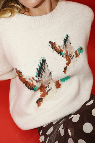 Birds of a Feather Knit Sweater