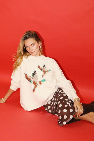 Birds of a Feather Knit Sweater