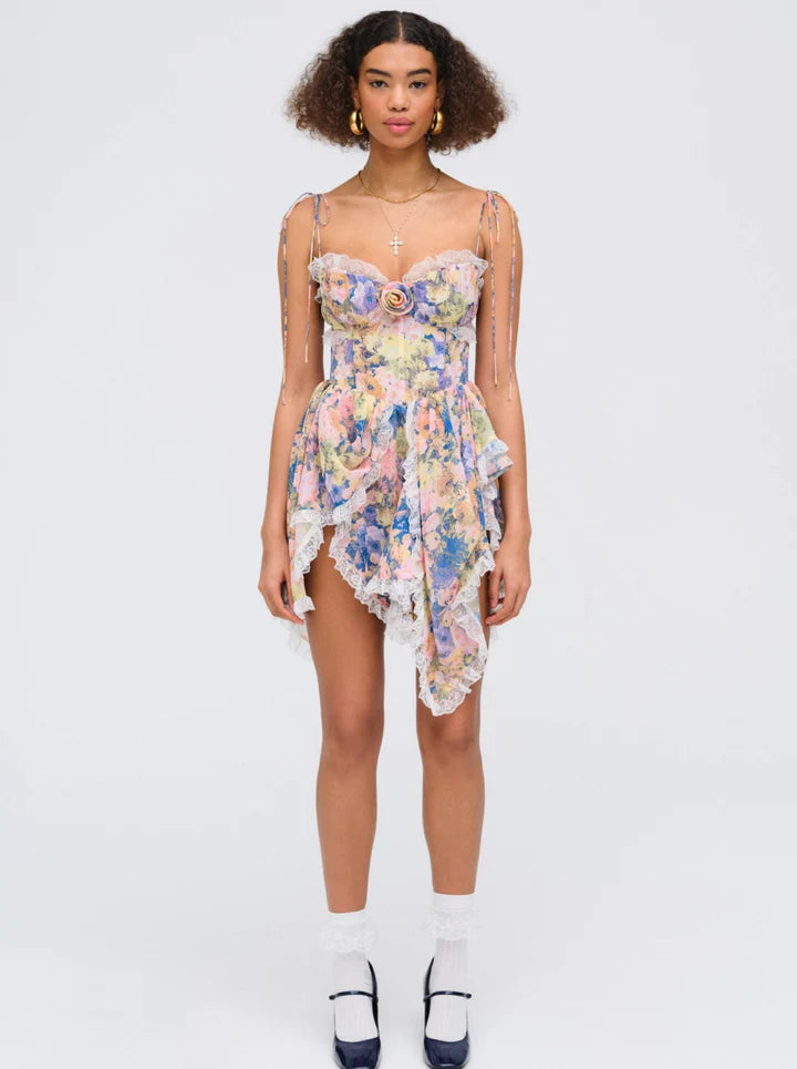 Elea Asymmetrical Mini Dress Elea Asymmetrical Mini Dress