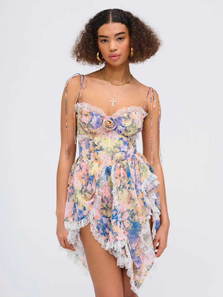 Elea Asymmetrical Mini Dress Elea Asymmetrical Mini Dress