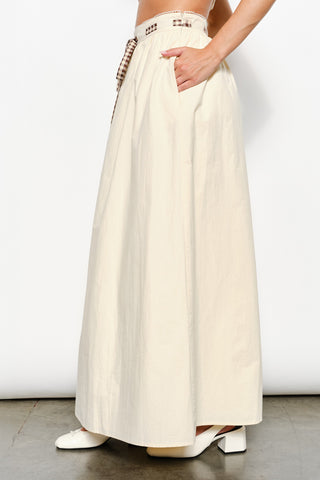 Rory Gingham Maxi Skirt