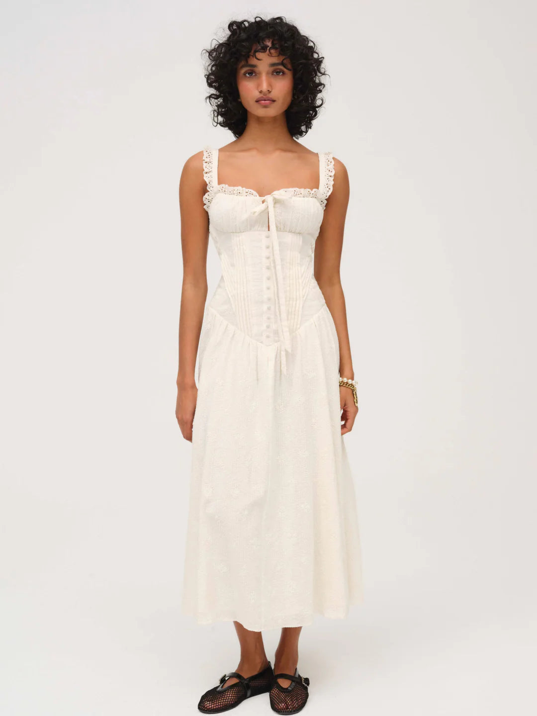 Baby Daisy Poplin Midi Dress – Cattivo