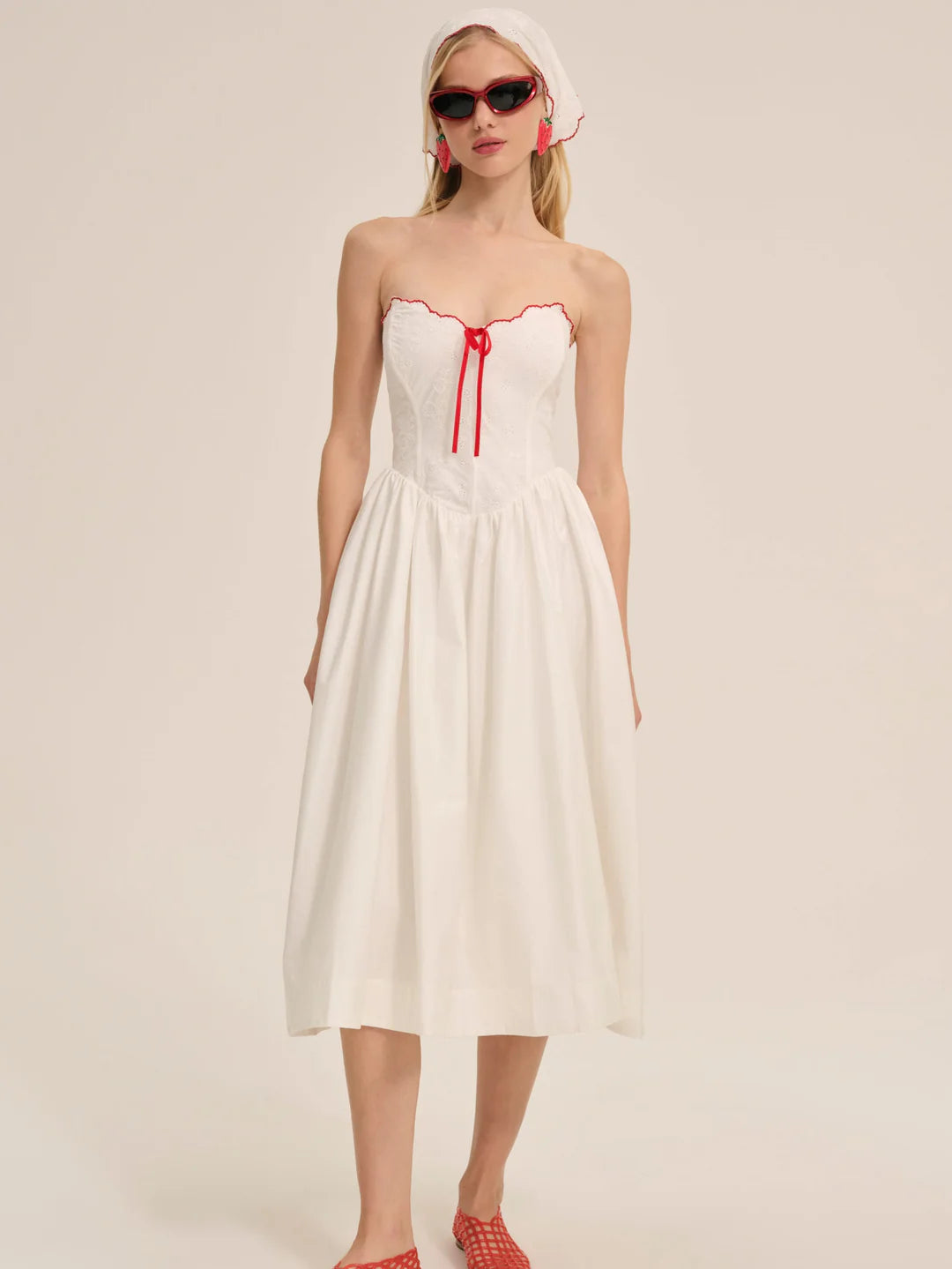 Strawberry Jam Midi Dress by For Love & Lemons – Cattivo