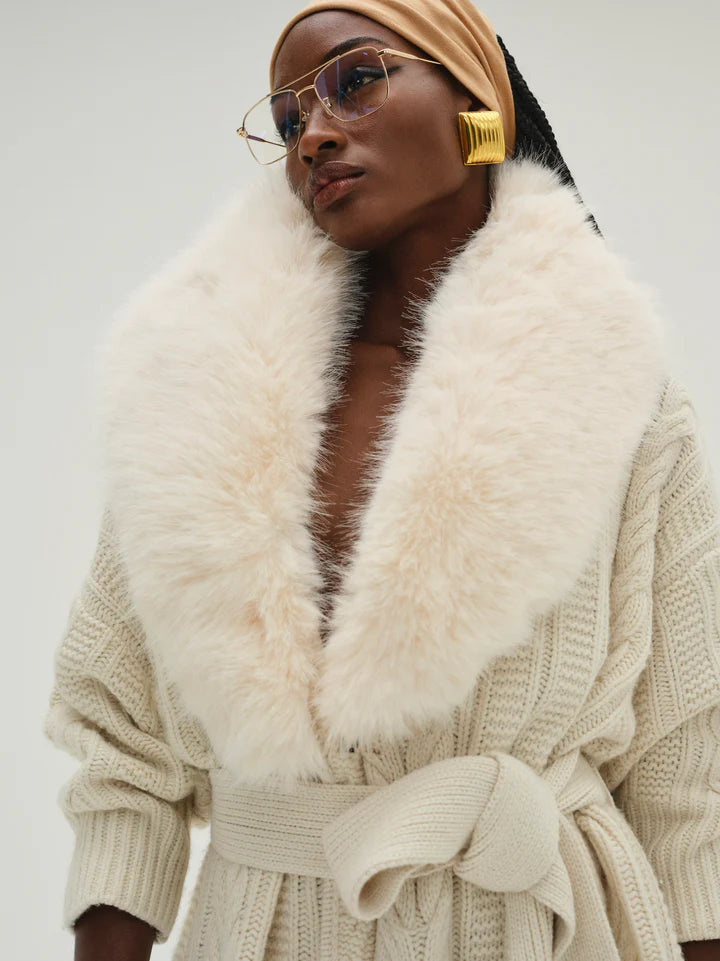 Helena Oversized Knit Coat by For Love & Lemons – Cattivo Helena Oversized Knit Coat by For Love & Lemons – Cattivo