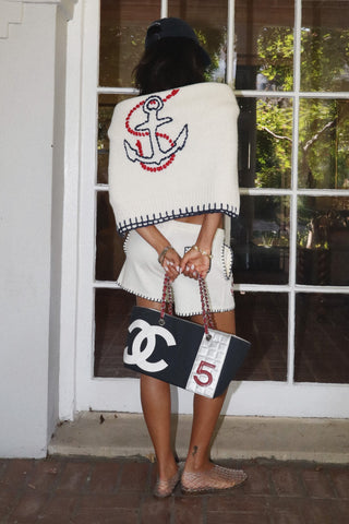 Anchors Aweigh Knit Sweater