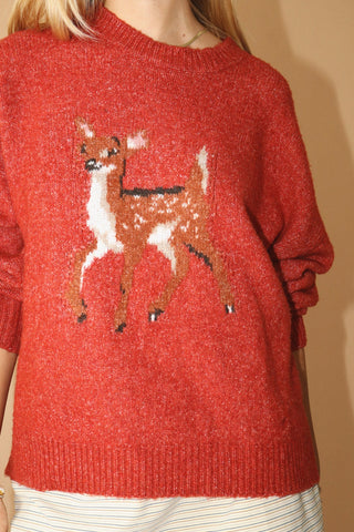 Oh Deer Knit Sweater